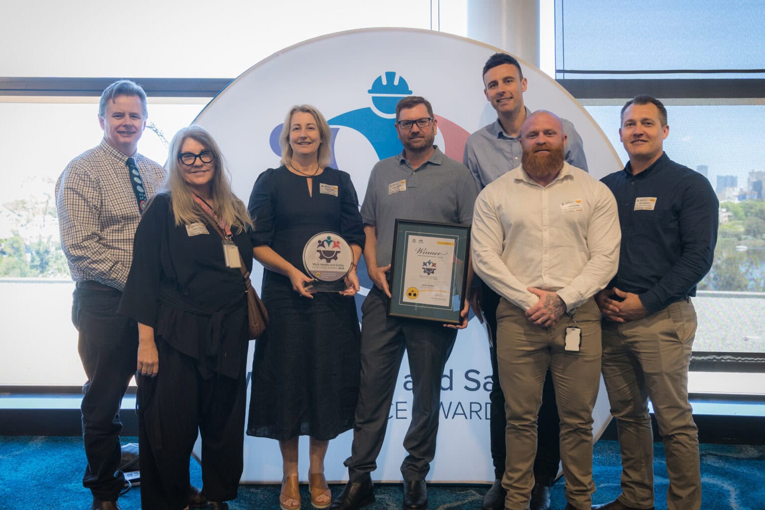 Winner - James Walker and his team from WA Country Health Service