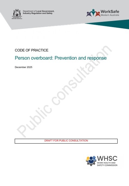 Draft Person overboard code coverpage