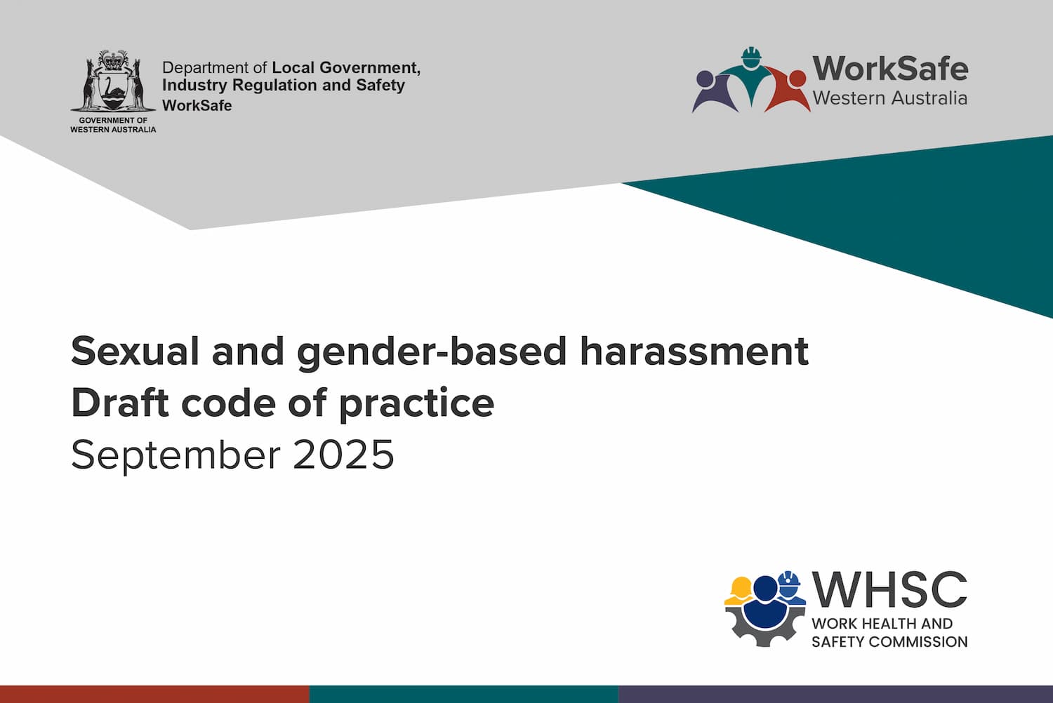 Sexual gender based harassment coverpage