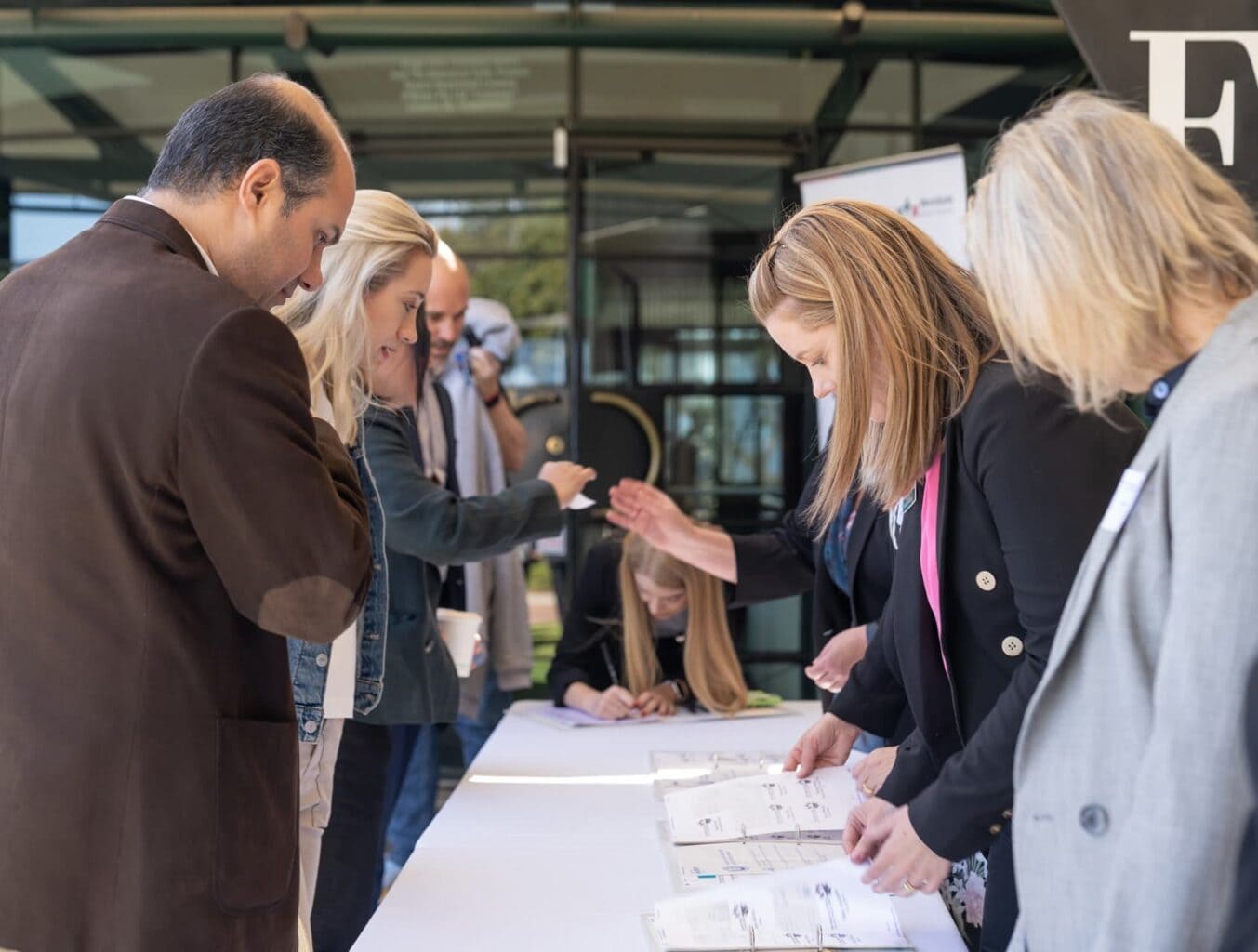 registration desk